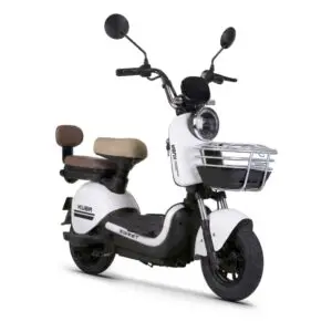 Scuter electric KUBA SWEET, motor 350W, baterie 12Ah/48V, viteza 25 Km/oră, autonomie 50Km, alb