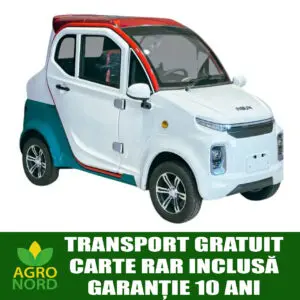 masina electrica kuba city, putere motor 4 cp, baterie 72v/58 ah, autonomie 90 km/h, fara permis, viteza 25km/h, carte rar inclusa