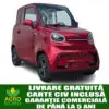 Masina electrica fara permis,Cvadriciclu electric,Masina electrica 25 km/h,Vehicul electric fara permis,Masina electrica de oras,NIEVE Q-EN,Masina electrica 2 locuri fara permis pret,Cvadriciclu electric L6e-CP Romania,Masina electrica autonomie 120 km,Masina electrica mica pentru oras,Microcar electric fara permis,Masina electrica 3100W pret,Mobilitate urbana electrica,Vehicul electric L6e,Masina electrica rosie (RED),Acumulator 60V 100Ah masina electrica,Cost incarcare masina electrica oras
