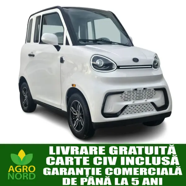 masina electrica kuba city, putere motor 4 cp, baterie 72v/58 ah, autonomie 90 km/h, fara permis, viteza 25km/h, carte rar inclusa
