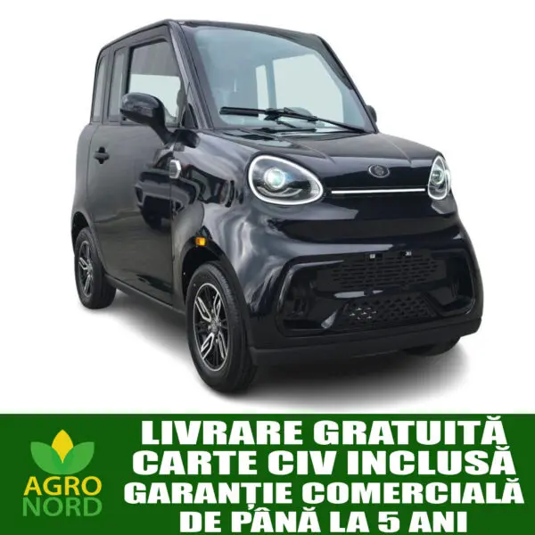 masina electrica kuba city, putere motor 4 cp, baterie 72v/58 ah, autonomie 90 km/h, fara permis, viteza 25km/h, carte rar inclusa
