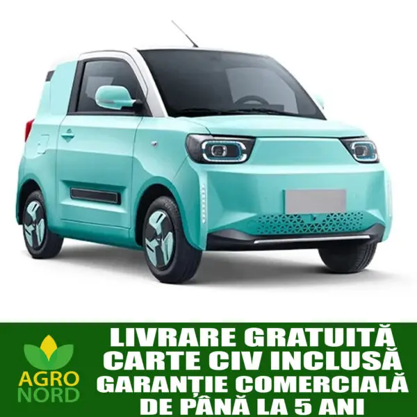 masina electrica kuba city, putere motor 4 cp, baterie 72v/58 ah, autonomie 90 km/h, fara permis, viteza 25km/h, carte rar inclusa