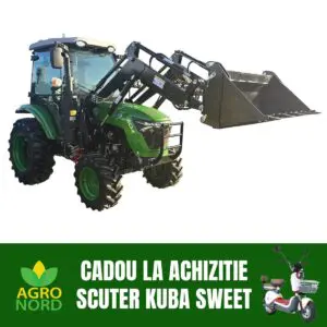 tractor agricol forte 504 cab if – 50 cp, 4x4 cabină integrală