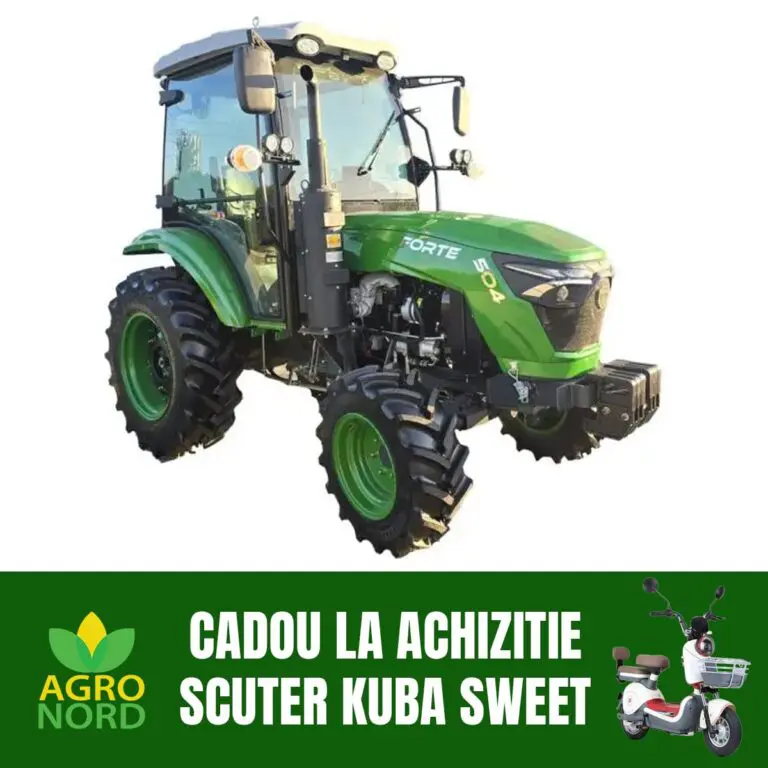 tractor agricol forte 504 cab – 50 cp, 4x4, cu cabină