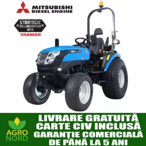 tractor agricol solis 26 4wd hst rops, diesel, putere motor 26 c.p, 4x4