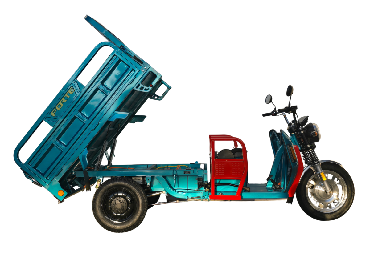 triciclu electric forte cargo 700 albastru, putere motor 2000 w, acumulator plumb acid 72v/58ah triciclu electric forte cargo 700 albastru, putere motor 2000 w, acumulator plumb acid 72v/58ah