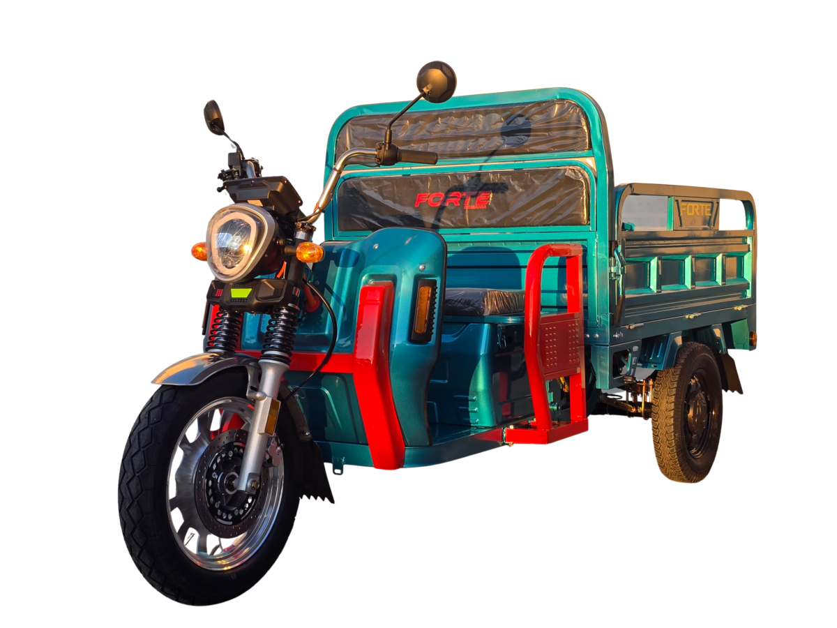 triciclu electric forte cargo 700 albastru, putere motor 2000 w, acumulator plumb acid 72v/58ah triciclu electric forte cargo 700 albastru, putere motor 2000 w, acumulator plumb acid 72v/58ah