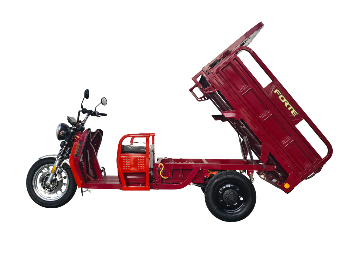 triciclu electric forte cargo 700 rosu, putere motor 2000 w, acumulator plub acid 72v/58ah triciclu electric forte cargo 700 rosu, putere motor 2000 w, acumulator plub acid 72v/58ah