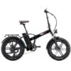 Bicicletă electrică RKS NERO M BLACK, motor 250W, baterie 48V/13Ah, autonomie 50 km, roți 20 inch.