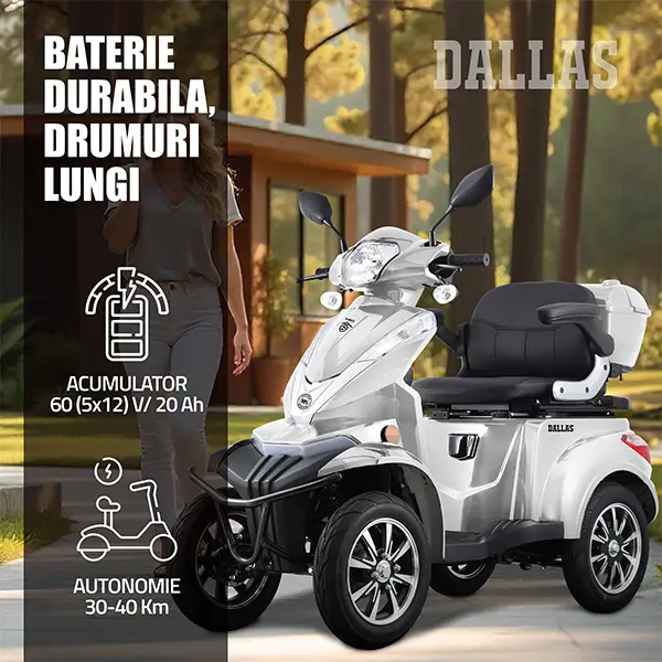 Baterie Cvadriciclu electric Samus Dallas 4r1