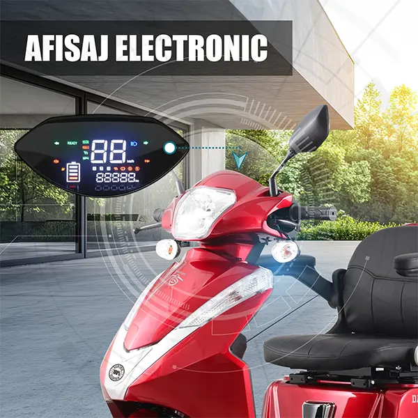 Afisaj electronic Cvadriciclu electric Samus Dallas 4R1