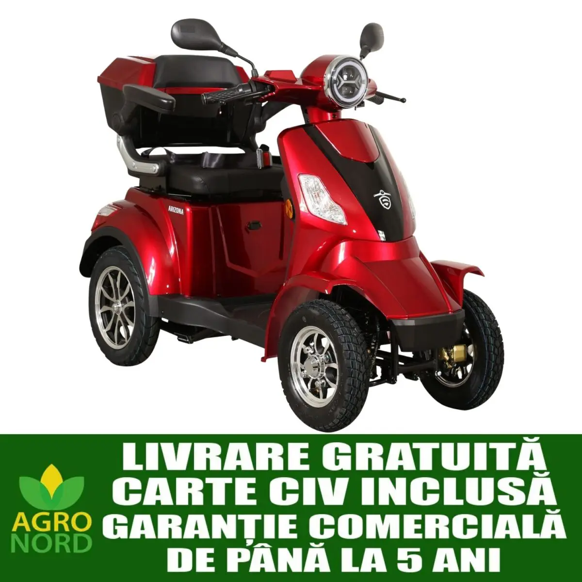 Cvadriciclu electric SAMUS ARIZONA-4R1-10T1000-60V20-Red Cvadriciclu electric SAMUS ARIZONA-4R1-10T1000-60V20-Red