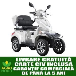 Cvadriciclu electric SAMUS DALLAS-4R1-10T1000-60V20-Silver