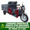 Triciclu Electric Cargo Samus Houston 45km/h argintiu