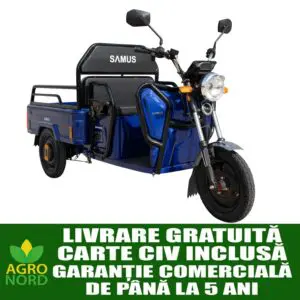 Triciclu electric, tricicleta SAMUS CARGO RANGER-25-1.1-72V32 BLUE
