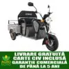 Triciclu electric, tricicleta SAMUS CARGO RANGER-25-1.1-72V32-SILVER