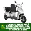 Triciclu electric, tricicletă SAMUS DALLAS-3R2-10T1000-60V20-SILVER