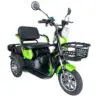 Triciclu electric JINGPENG GO RIDE verde, motor 800W