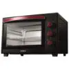 Cuptor electric Samus CS-35B2, Control temp. de la 100°C la 230°C, 35 litri, 1600 W, 3 programe, timer, Negru