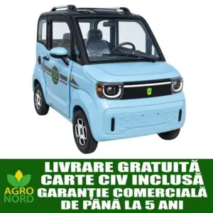 Masina electrica (cvadriciclu electric L6e-BP) HAIBAO OCM-HB15W01A BLUE