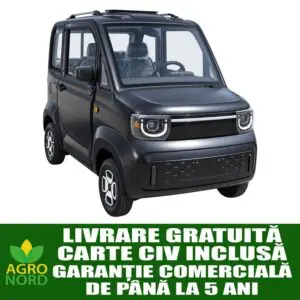 Masina electrica (cvadriciclu electric L6e-BP) HAIBAO OCM-HB15W01A BLACK