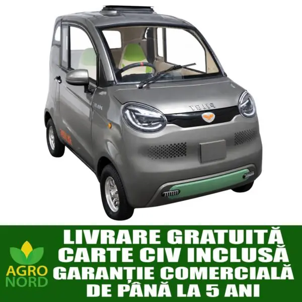 Masina electrica (cvadriciclu electric L6e-BP) RURIS PILOT GT500 GRAY