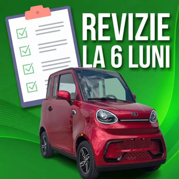 Serviciu revizie tehnică periodică la 6 luni – cvadriciclu electric (L6e-BP) masina electrica