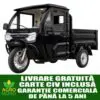 Triciclu electric, tricicleta cu cabină 3PLUSMOTO XF2200DZH, 3+KH06 BLACK