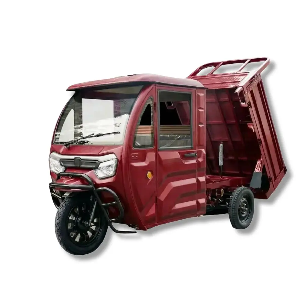 Triciclu electric, tricicleta cu cabină 3PLUSMOTO XF2200DZH, 3+KH06 RED, motor 2000 W, acumulator 72V/58Ah, viteza maxima 25 km/h, autonomie 59 km, afisaj LCD, 1 loc, roșu Triciclu electric, tricicleta cu cabină 3PLUSMOTO XF2200DZH, 3+KH06 RED, motor 2000 W, acumulator 72V/58Ah, viteza maxima 25 km/h, autonomie 59 km, afisaj LCD, 1 loc, roșu
