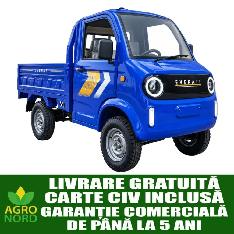 Camioneta, (cvadriciclu electric L6e), fara permis, EVERATI CT03 PICK-UP, BLUE