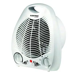 Aeroterma aer cald / rece, electrica, ALBATROS AC-22A1, 2 trepte, 2 kW, termostat, protectie supraincalzire, 217 x 131 x 265 mm, 230 V