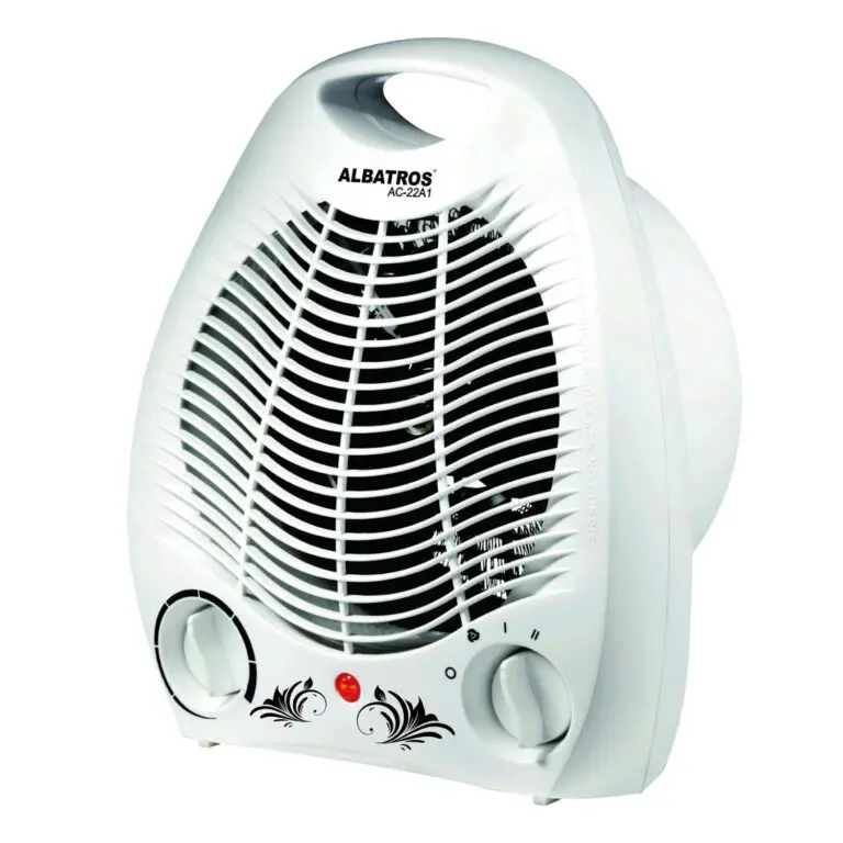 Aeroterma aer cald / rece, electrica, ALBATROS AC-22A1, 2 trepte, 2 kW, termostat, protectie supraincalzire, 217 x 131 x 265 mm, 230 V