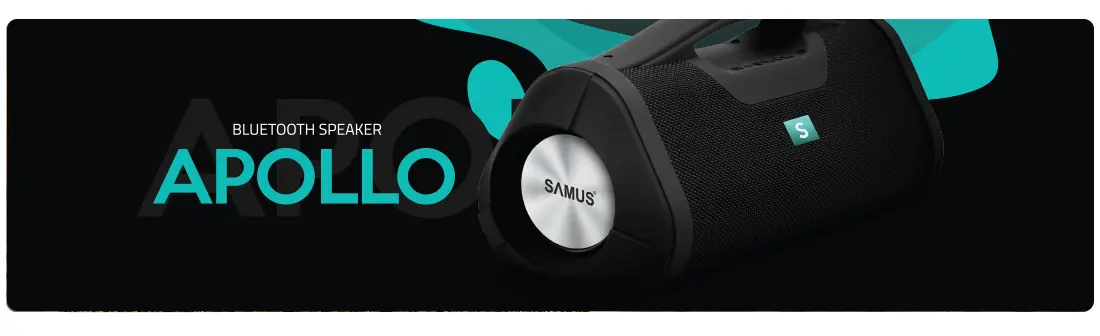 Boxa portabila Bluetooth Samus APOLLO