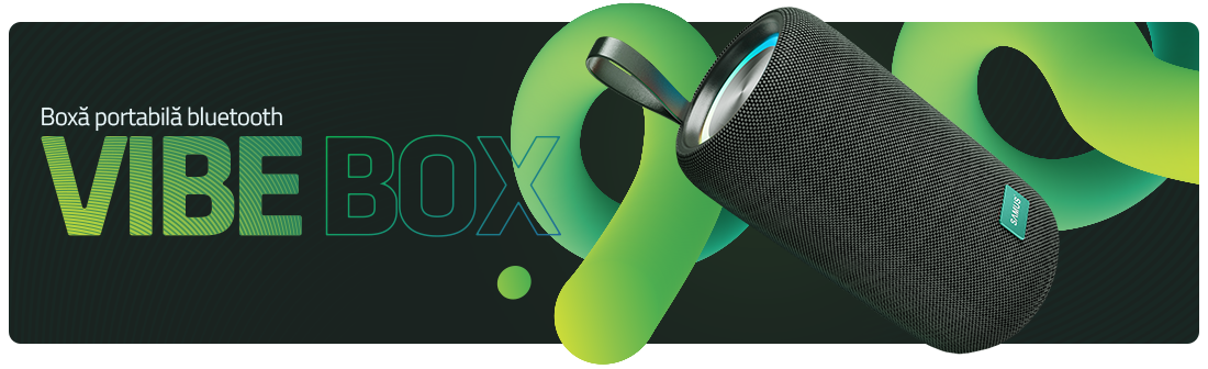 Boxa portabila Bluetooth Samus VIBE BOX