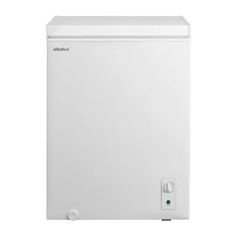 Lada frigorifica ALBALUX AXLF156E, capacitate 156 L, functie frigider si congelator, clasa energetica E, dezghetare manuala