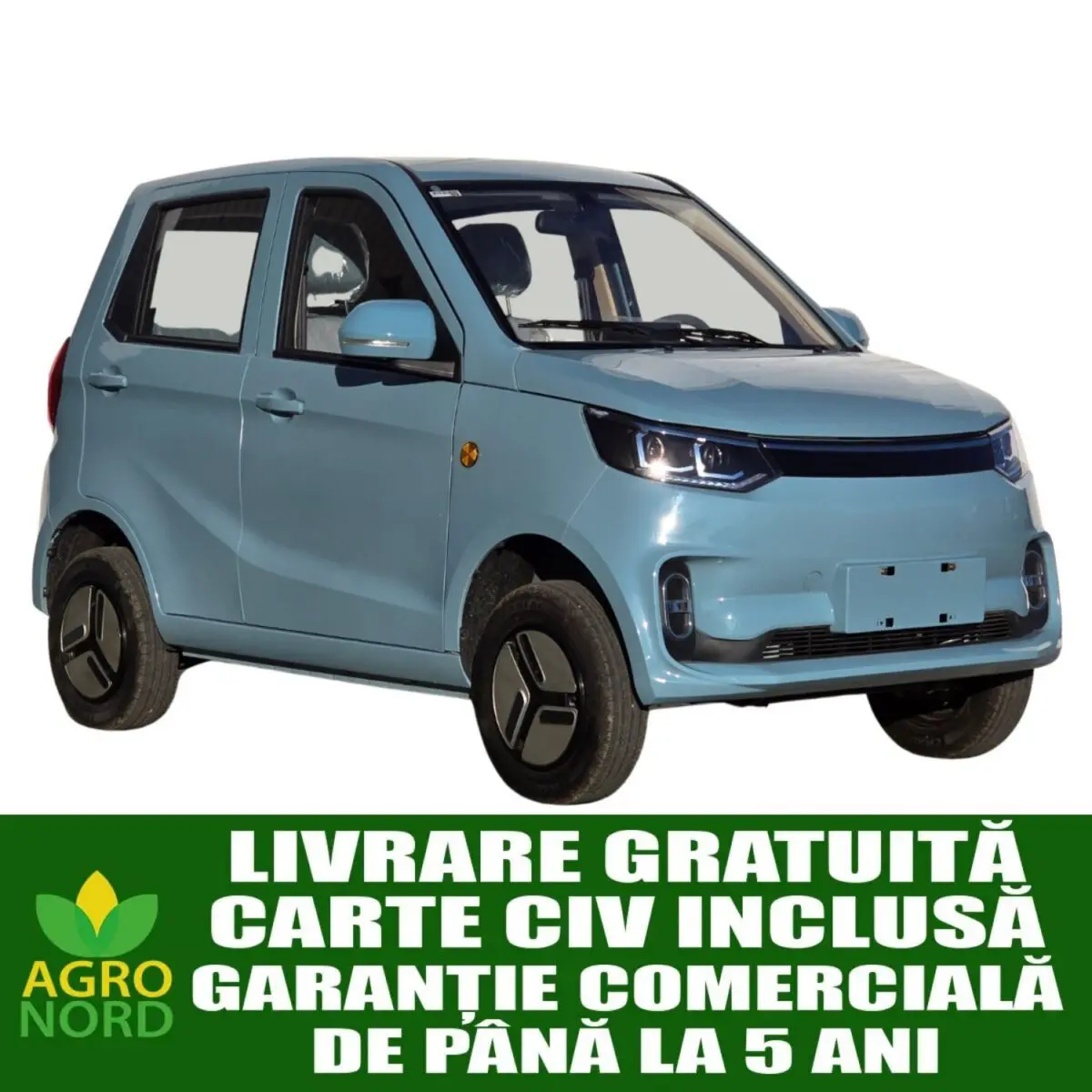 Masina electrica (cvadriciclu L7e-CP), JINPENG AMY JP6030DQS GREEN Masina electrica (cvadriciclu L7e-CP), JINPENG AMY JP6030DQS GREEN