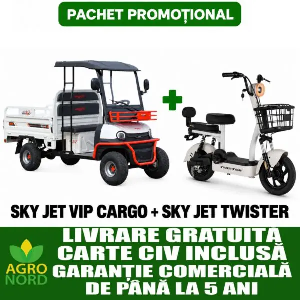 Pachet SKY JET VIP CARGO + SKY JET TWISTER