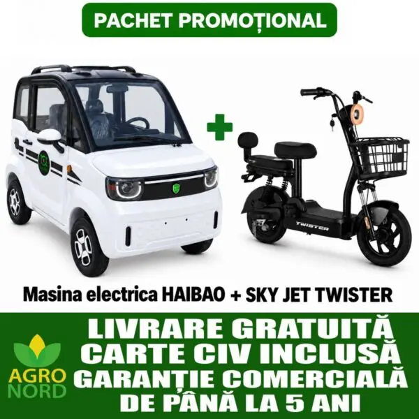 Pachet HAIBAO OCM-HB15W01A + SKY JET TWISTER
