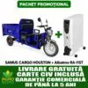 Pachet promoțional – Triciclu electric cargo SAMUS HOUSTON 45 + Calorifer electric cu ulei ALBATROS RA-11ST