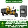 Pachet promoțional – Triciclu electric cargo SAMUS TEXAS 25 + Sobă pe gaz SAMUS RS424P