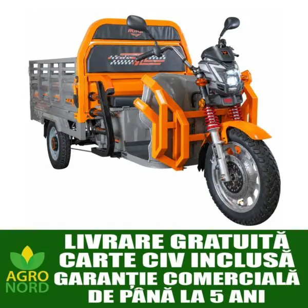 Triciclu electric (L2e) cargo RURIS PILOT 3130 N GRAY