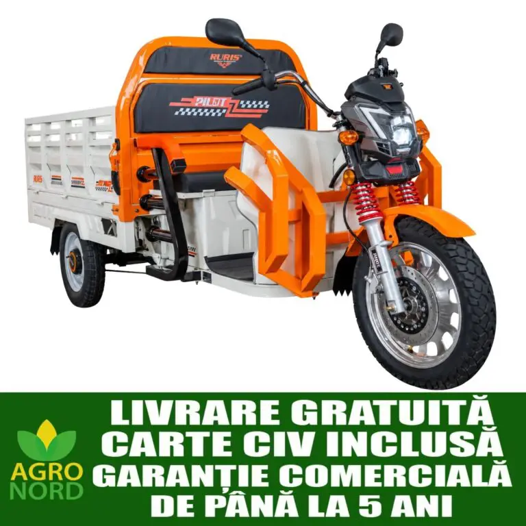 Triciclu electric (L2e) cargo RURIS PILOT 3130 N WHITE