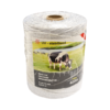 Rola fir alb 400m 1.6 mm. 5,5 Ohm/m gard electric Breckner Germany