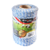Rola fir alb-albastru fi 3mm 3x0.2mm SS, 7,8 Ohm/m, 500m gard electric Breckner Germany