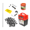 Kit gard electric 9-12V/220V, 1 Joule, lungime fir 1000m Breckner Germany