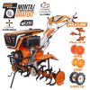 Motosapatoare RURIS 1001KSD + roti cauciuc 5.00-12 + plug reversibil rev2 + roti metalice 500 10 CP