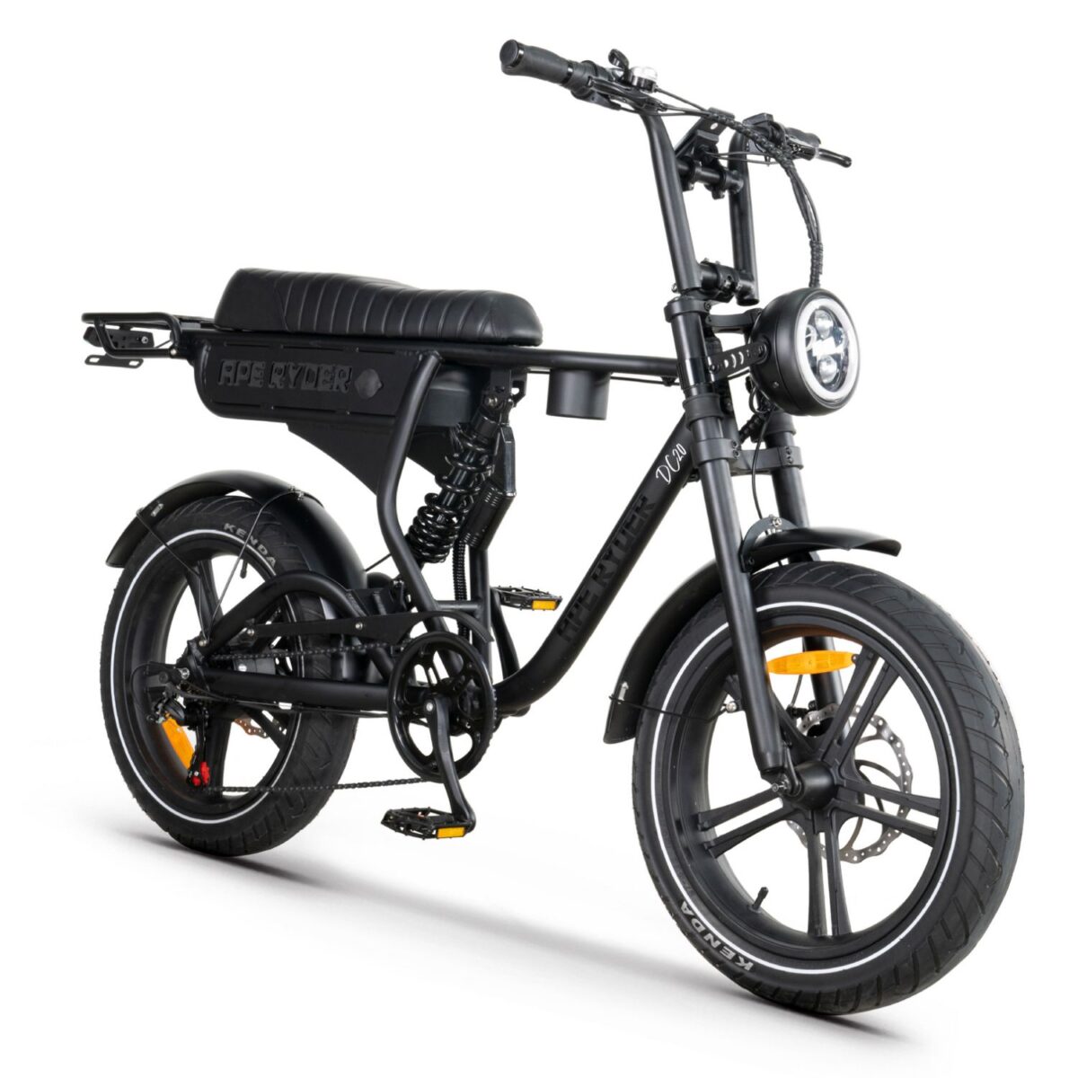 Bicicleta electrica APE RYDER DC20 BLACK, motor 250W, baterie 48V/13Ah, autonomie 50 Km, viteza 25 Km/h, adulti, roti 20”, display LCD Bicicleta electrica APE RYDER DC20 BLACK, motor 250W, baterie 48V/13Ah, autonomie 50 Km, viteza 25 Km/h, adulti, roti 20”, display LCD