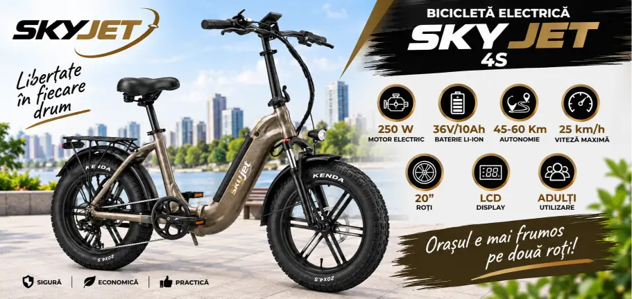 Bicicleta electrica SKY JET 4S