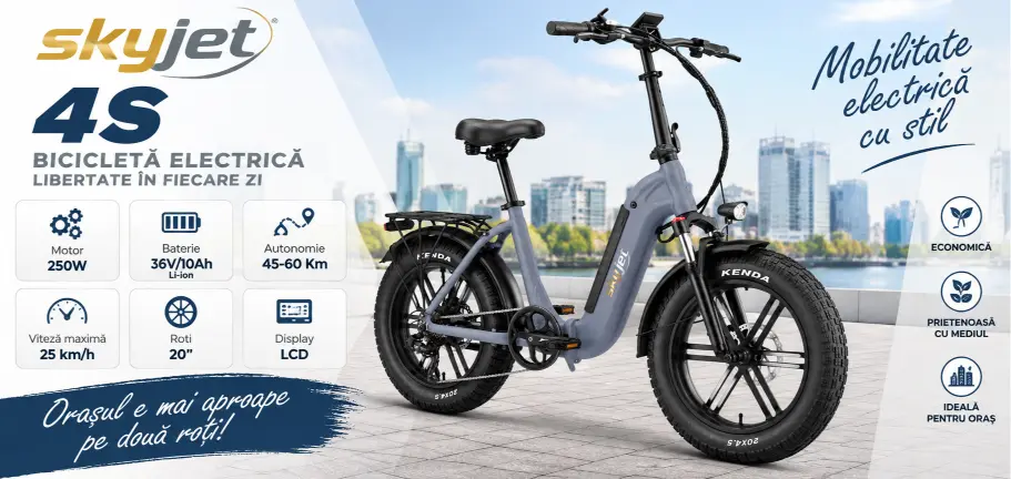 Bicicleta electrica SKY JET 4S