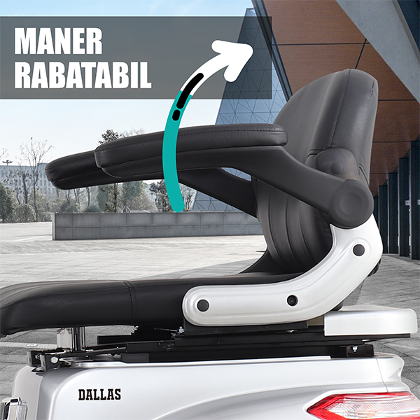 Maner rabatabil Cvadriciclu electric Samus Dallas 4r1